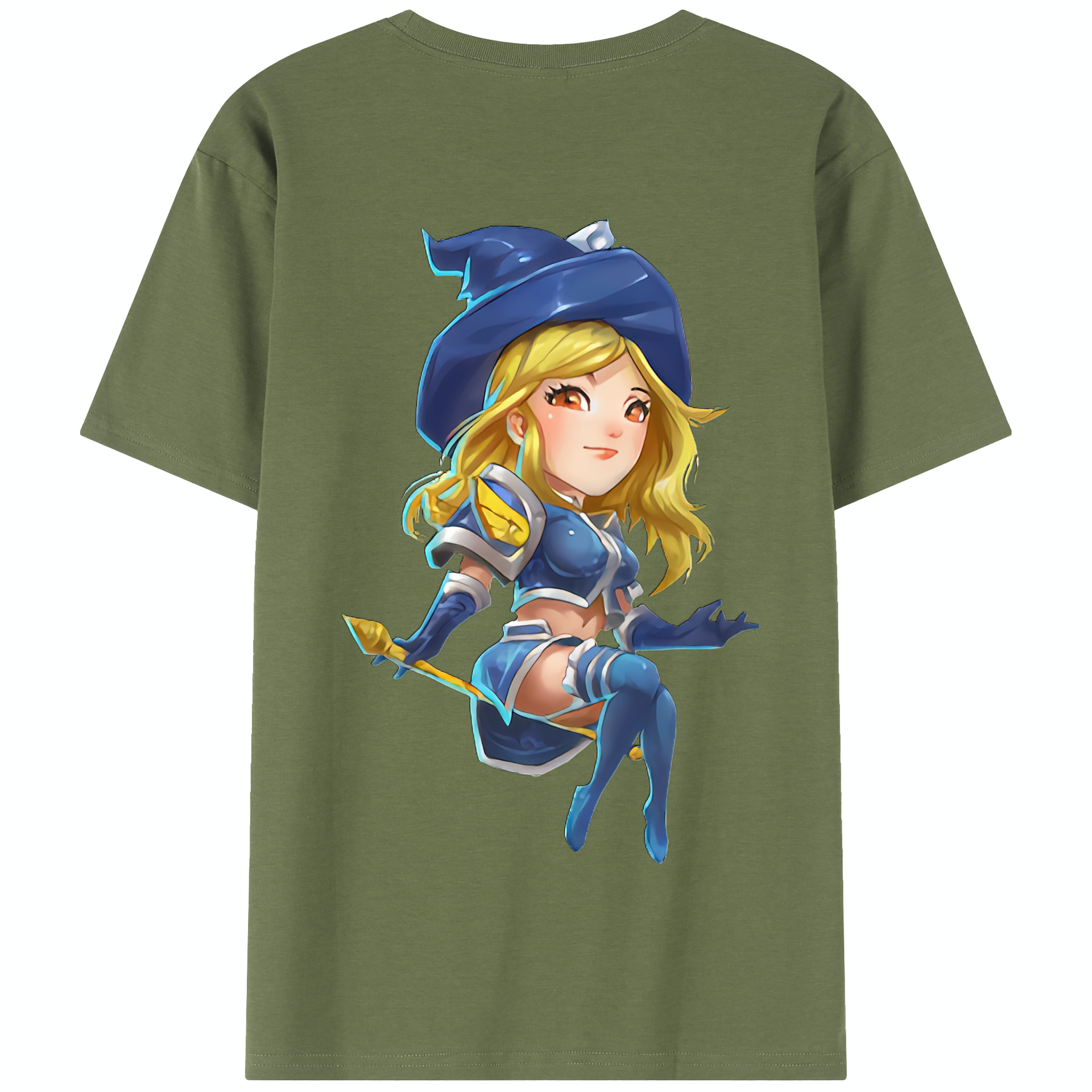 リーグ・オブ・レジェンド League of Legends LOL 綿100％半袖Tシャツ（背面プリント）